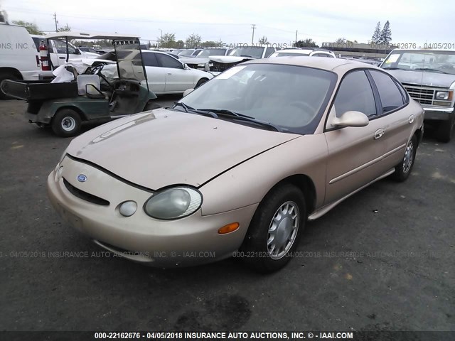 1FALP53S4VG295773 - 1997 FORD TAURUS LX BROWN photo 2