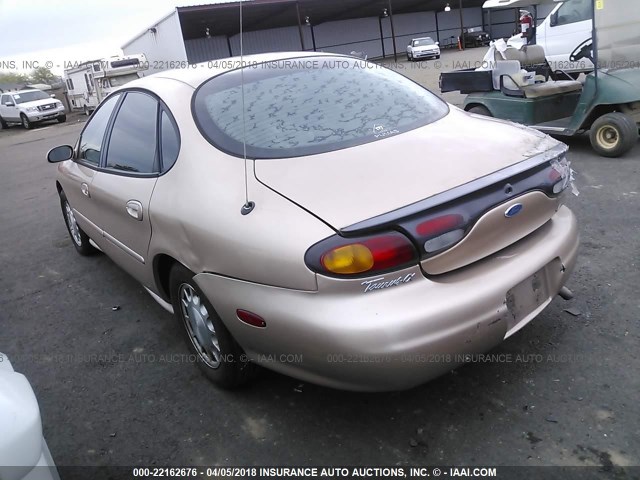 1FALP53S4VG295773 - 1997 FORD TAURUS LX BROWN photo 3