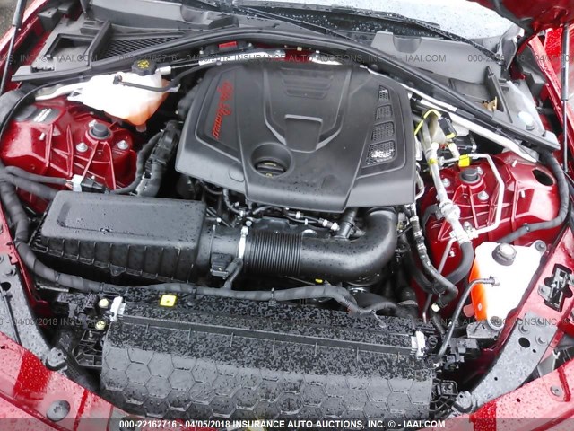 ZARFAEDN0H7549510 - 2017 ALFA ROMEO GIULIA Q4 Qırmızı foto 10