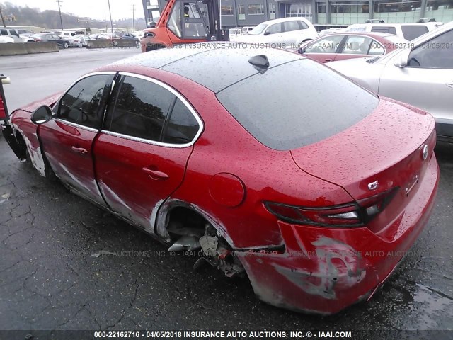 ZARFAEDN0H7549510 - 2017 ALFA ROMEO GIULIA Q4 Qırmızı foto 3