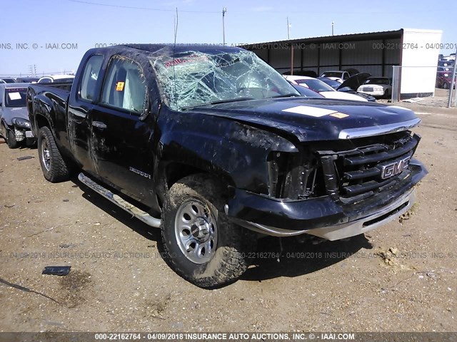 1GTSKTEA8AZ174160 - 2010 GMC SIERRA K1500 BLACK photo 6