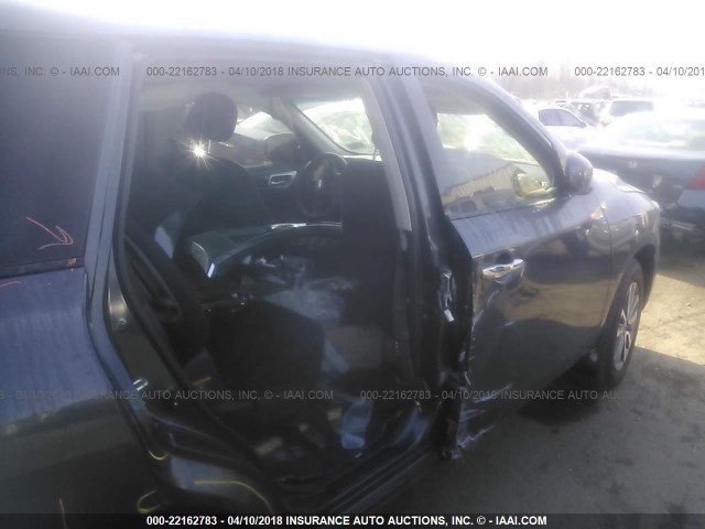 5N1AR2MMXEC701472 - 2014 NISSAN PATHFINDER S/SV/SL/PLATINUM 灰色 照片 6
