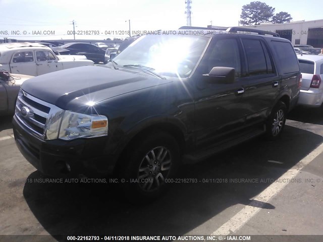 1FMJU1H53DEF53440 - 2013 FORD EXPEDITION XLT/KING RANCH BLACK photo 2