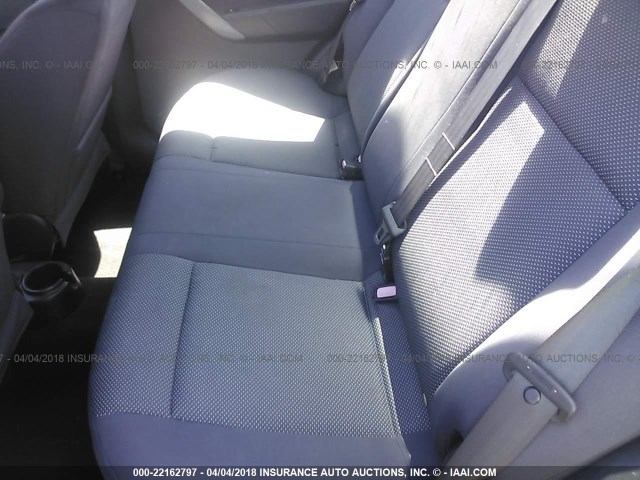 KL1TD56648B147939 - 2008 CHEVROLET AVEO LS RED photo 8