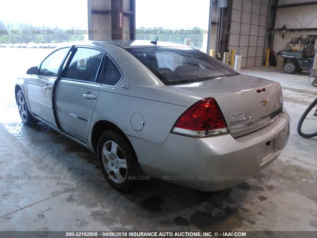 2G1WB58K289224341 - 2008 CHEVROLET IMPALA LS 银色 照片 3