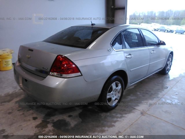 2G1WB58K289224341 - 2008 CHEVROLET IMPALA LS 银色 照片 4