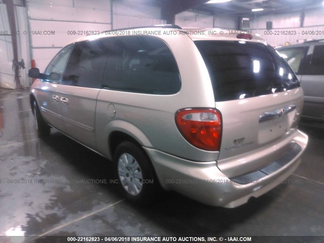 2A4GP44R37R342353 - 2007 CHRYSLER TOWN & COUNTRY LX GOLD photo 3