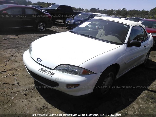 4G1JF32T6VB108265 - 1997 CHEVROLET CAVALIER LS 白色 照片 2