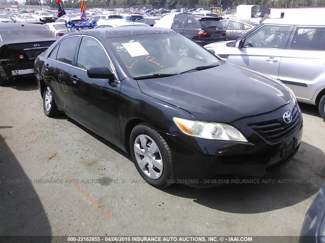 JTNBE46K773061876 - 2007 TOYOTA CAMRY NEW GENERAT CE/LE/XLE/SE BLACK photo 1