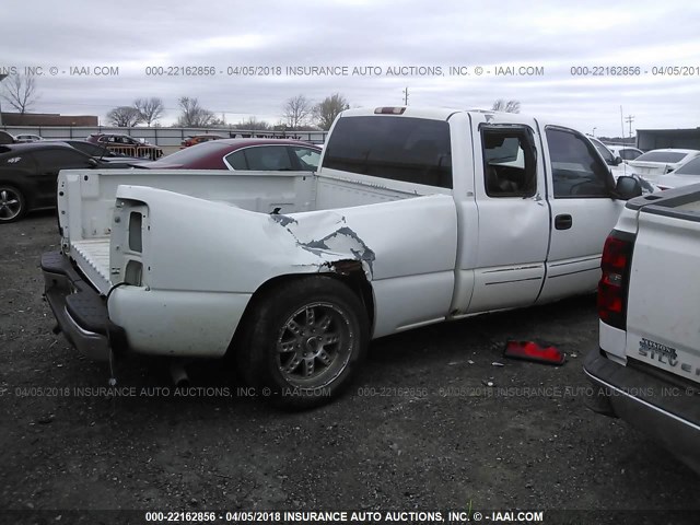 2GCEC19T031293696 - 2003 CHEVROLET SILVERADO C1500 WHITE photo 4