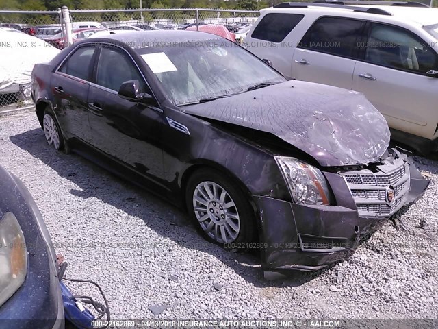 1G6DA5EGXA0134584 - 2010 CADILLAC CTS BURGUNDY photo 1