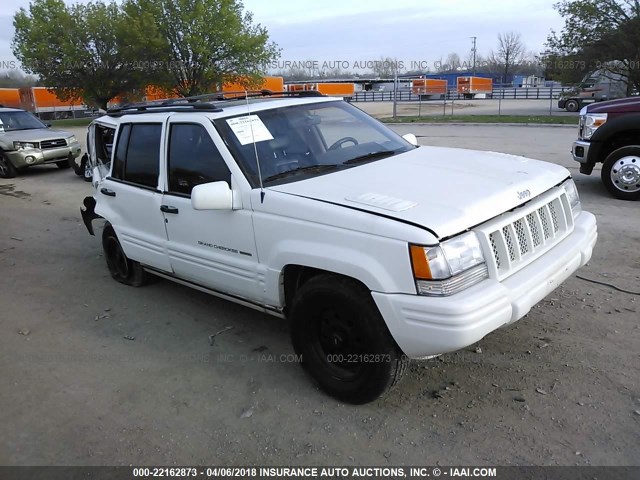 1J4GZ88Z9WC119916 - 1998 JEEP GRAND CHEROKEE LIMITED 5.9L WHITE photo 1