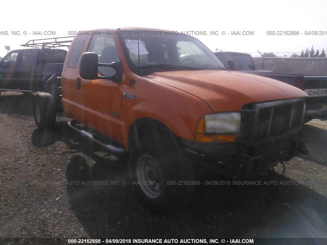 1FTNX21FXXED48689 - 1999 FORD F250 SUPER DUTY ORANGE photo 1