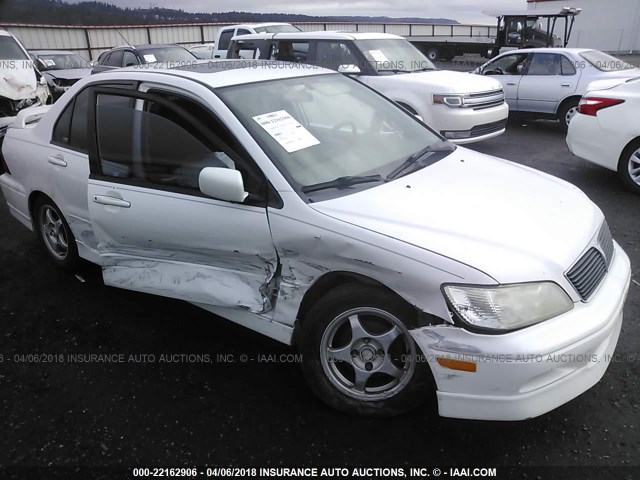 JA3AJ86E63U072917 - 2003 MITSUBISHI LANCER OZ RALLY WHITE photo 1