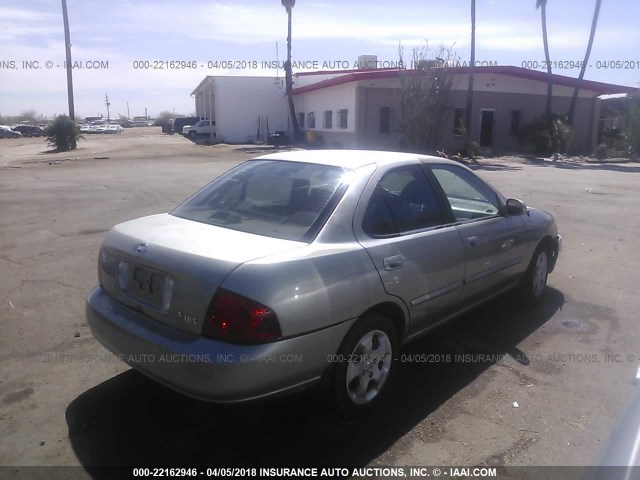 3N1CB51D84L882536 - 2004 NISSAN SENTRA 1.8/1.8S SILVER photo 4