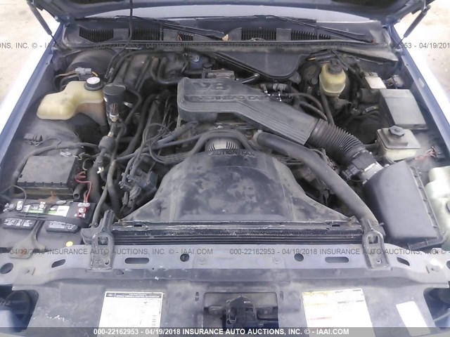 1LNLM81W3RY740753 - 1994 LINCOLN TOWN CAR EXECUTIVE Синий фото 10