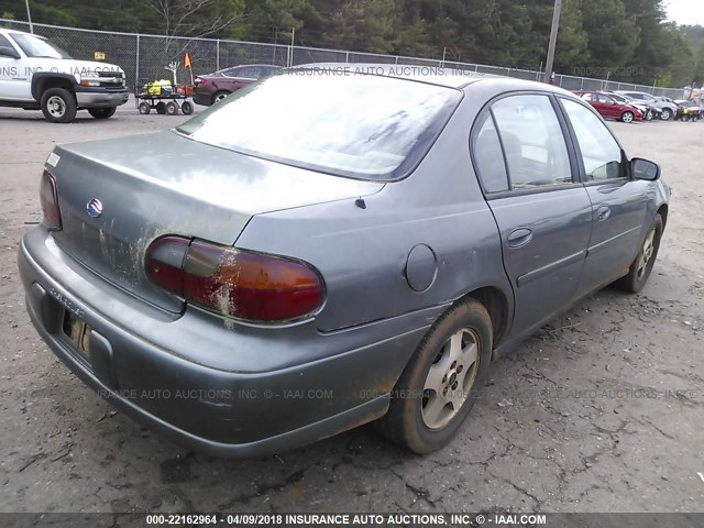 1G1ND52F45M227967 - 2005 CHEVROLET CLASSIC GREEN photo 4