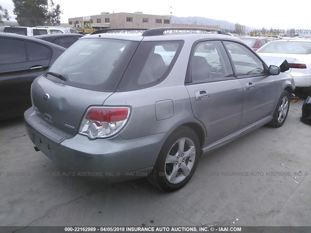 JF1GG61667H804868 - 2007 SUBARU IMPREZA 2.5I GRAY photo 4