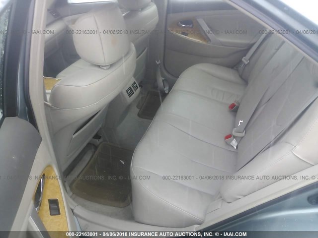 4T1BK46K87U523235 - 2007 TOYOTA CAMRY NEW GENERAT LE/XLE/SE TEAL photo 8