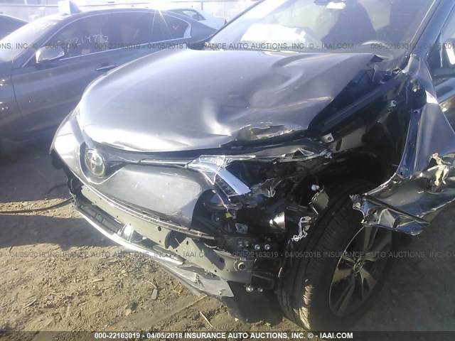 JTMWFREV9JJ730969 - 2018 TOYOTA RAV4 ADVENTURE/XLE 灰色 照片 6