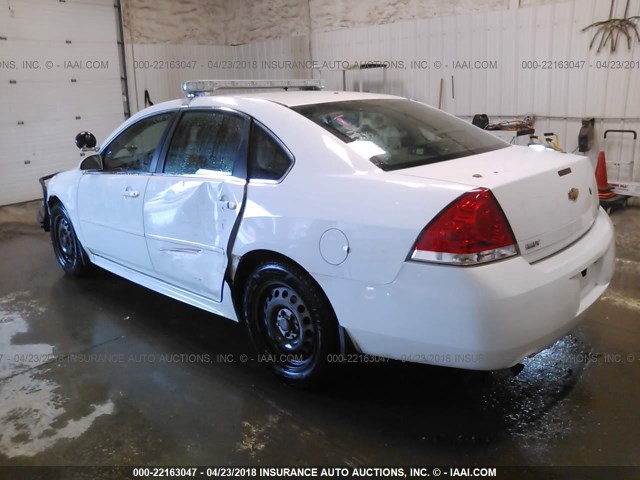 2G1WD5E30C1276808 - 2012 CHEVROLET IMPALA POLICE WHITE photo 6