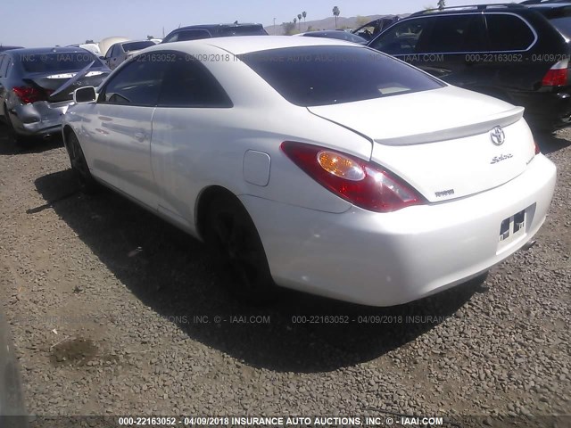 4T1CA30P06U070748 - 2006 TOYOTA CAMRY SOLARA SE/SLE თეთრი ფოტო 3