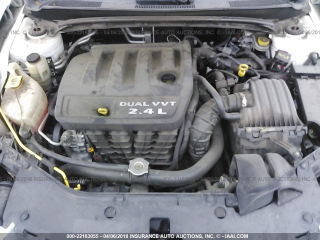 1B3BD4FB8BN551653 - 2011 DODGE AVENGER EXPRESS 白色 照片 10