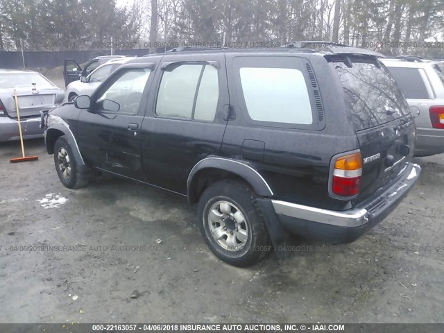 JN8AR05Y2WW214197 - 1998 NISSAN PATHFINDER LE/SE/XE BLACK photo 3