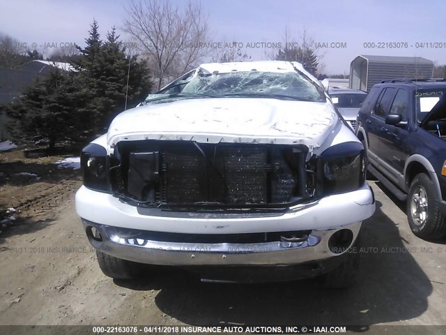 3D7KS28AX7G808511 - 2007 DODGE RAM 2500 ST/SLT WHITE photo 6