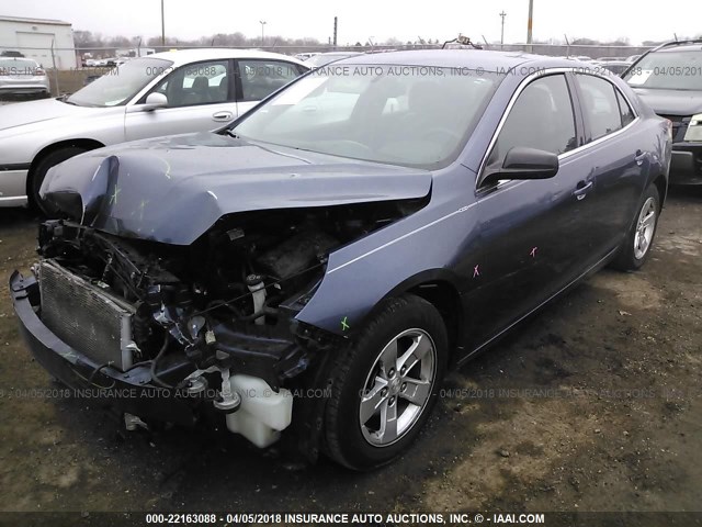 1G11B5SA2DF349819 - 2013 CHEVROLET MALIBU LS 蓝色 照片 2