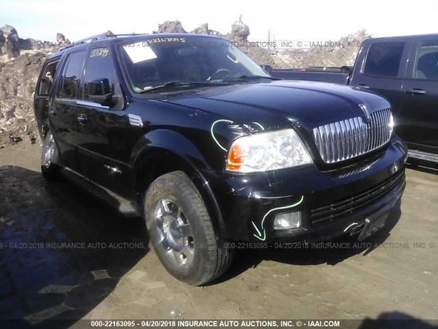 5LMFU28575LJ02078 - 2005 LINCOLN NAVIGATOR BLACK photo 1