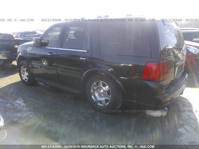 5LMFU28575LJ02078 - 2005 LINCOLN NAVIGATOR BLACK photo 3