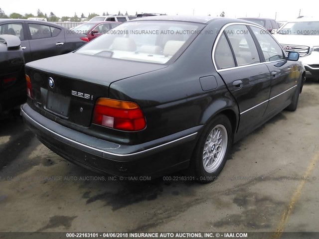 WBADM6340YGV03938 - 2000 BMW 528 I AUTOMATIC GREEN photo 4