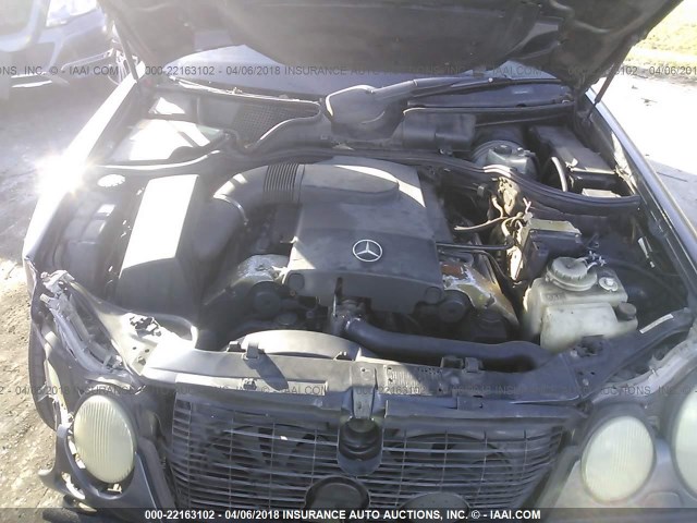 WDBJF72F8VA167087 - 1997 MERCEDES-BENZ E 420 BLUE photo 10