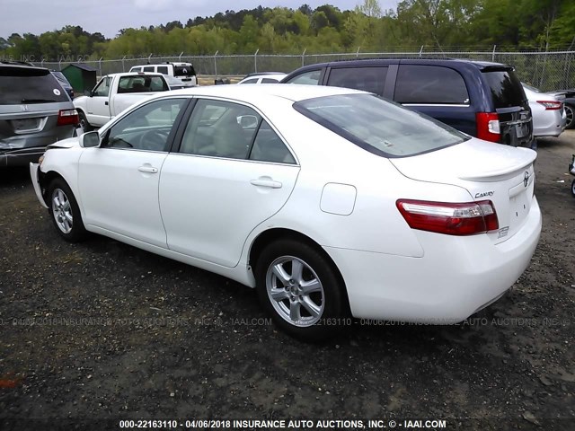 4T1BE46K77U542947 - 2007 TOYOTA CAMRY NEW GENERAT CE/LE/XLE/SE WHITE photo 3