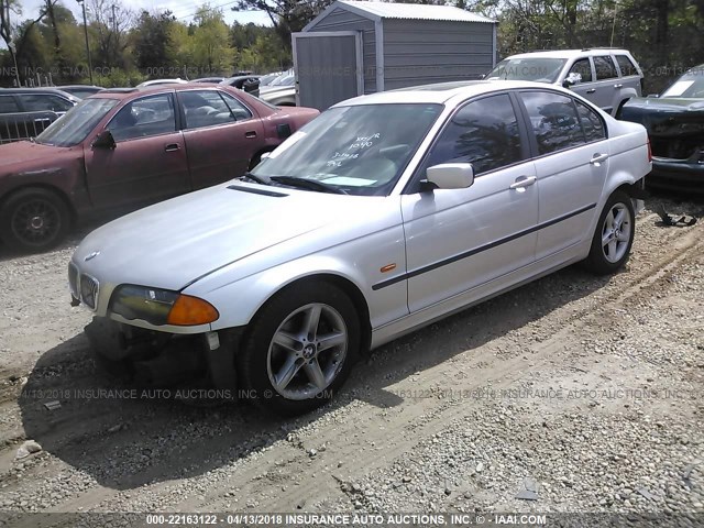 WBAAM3331XFP62662 - 1999 BMW 323 I AUTOMATIC SILVER photo 2