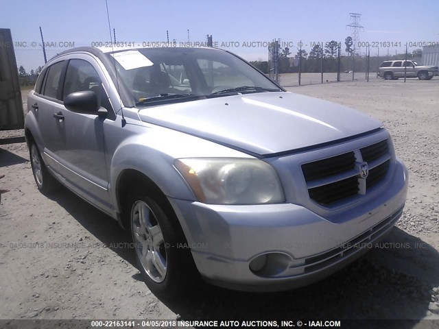 1B3HB48B97D540025 - 2007 DODGE CALIBER SXT SILVER photo 1