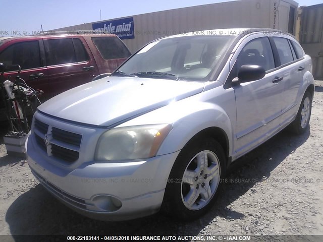 1B3HB48B97D540025 - 2007 DODGE CALIBER SXT SILVER photo 2