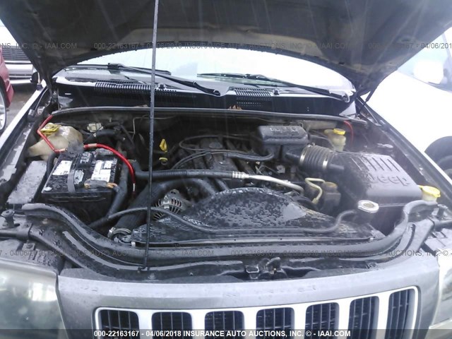 1J4GX48S74C132565 - 2004 JEEP GRAND CHEROKEE LAREDO/COLUMBIA/FREEDOM 灰色 照片 10