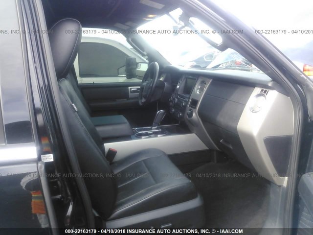 1FMJK2AT6FEF38017 - 2015 FORD EXPEDITION EL LIMITED BLACK photo 5