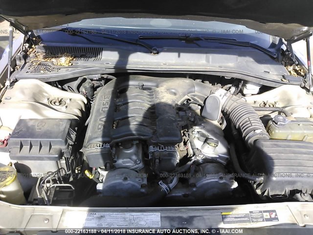 2C3LA53G06H426666 - 2006 CHRYSLER 300 TOURING Champagne photo 10