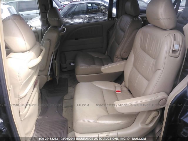5FNRL38665B112755 - 2005 HONDA ODYSSEY EXL შავი ფოტო 8