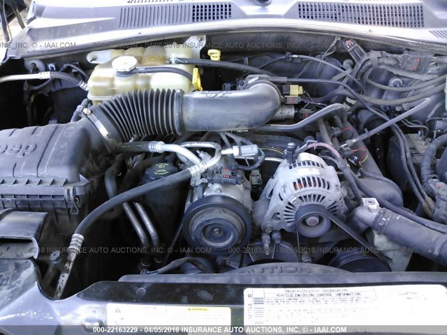 1J4GL48K06W192653 - 2006 JEEP LIBERTY SPORT 黑色 照片 10