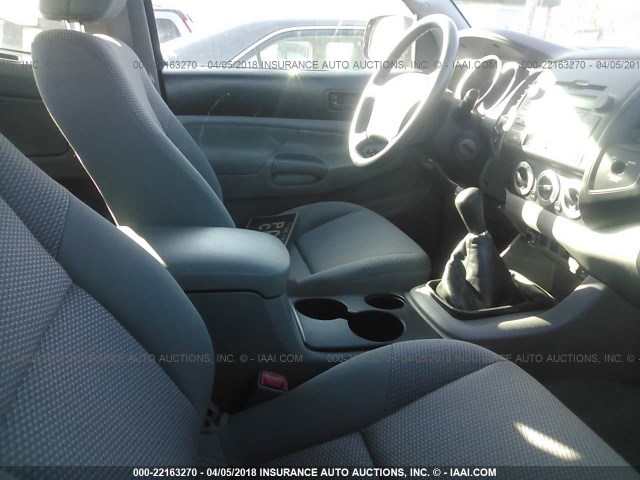 5TEUX42N39Z626815 - 2009 TOYOTA TACOMA ACCESS CAB Grau Foto 5