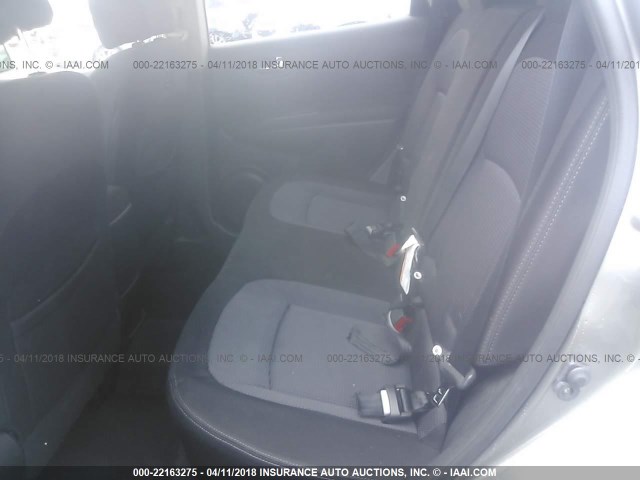 JN8AS5MTXBW577641 - 2011 NISSAN ROGUE S/SV/KROM GRAY photo 8