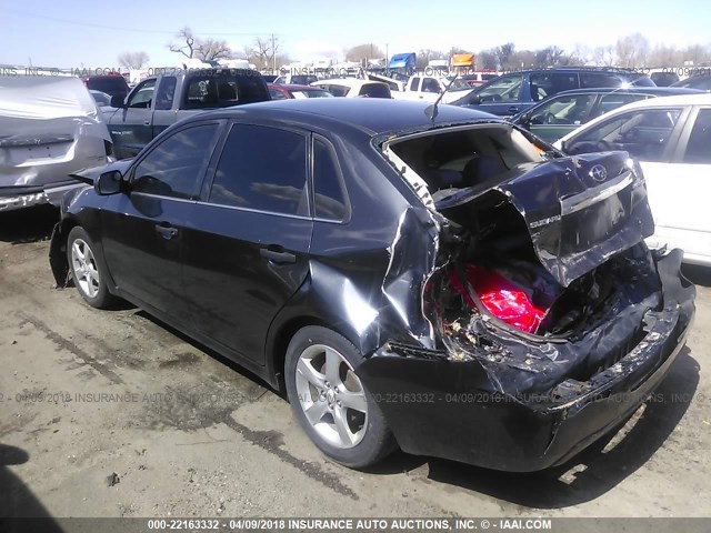 JF1GE616X8G522214 - 2008 SUBARU IMPREZA 2.5I GRAY photo 3