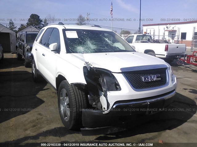 1GKKRSEDXCJ352608 - 2012 GMC ACADIA SLT-2 WHITE photo 6