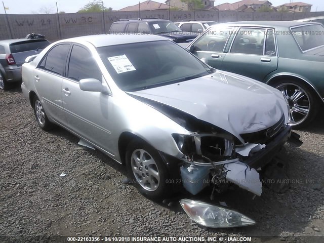 4T1BE30K64U922067 - 2004 TOYOTA CAMRY LE/XLE/SE SILVER photo 1