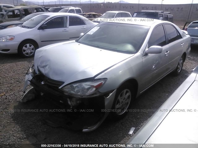 4T1BE30K64U922067 - 2004 TOYOTA CAMRY LE/XLE/SE SILVER photo 2