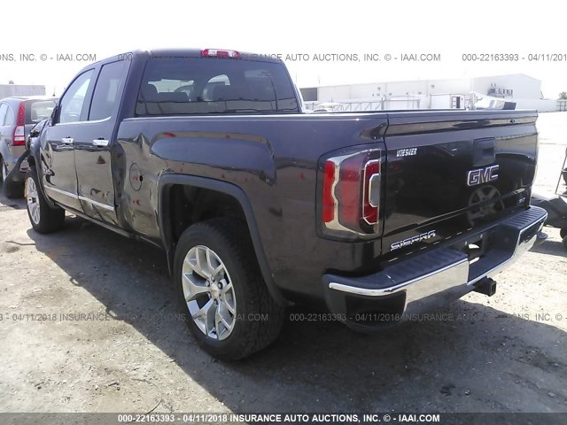 1GTV2NEC6GZ243771 - 2016 GMC SIERRA K1500 SLT BROWN photo 3